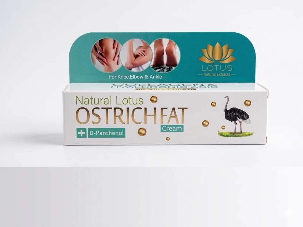 kolagenový krém s pštrosím tukem a panthenolem 120 gm